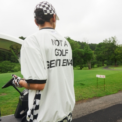 キャプテンズヘルム ゴルフ チェッカー メッシュ ショートスリーブ ピステ