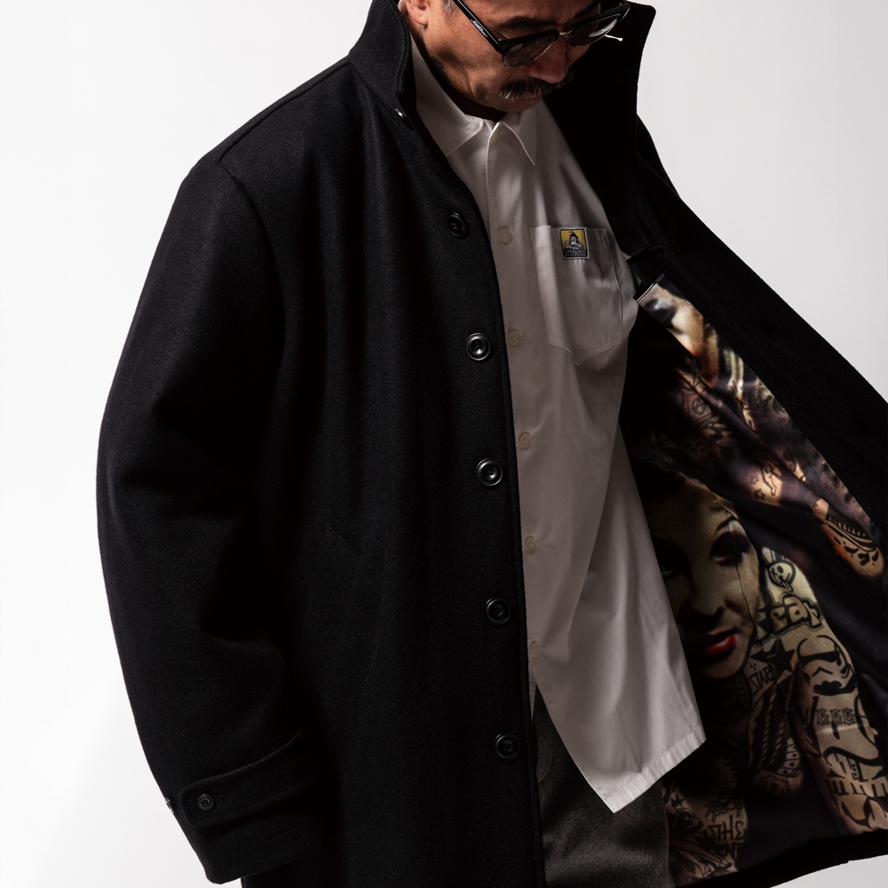 ソフトマシーン ハイド コート | SOFTMACHINE HIDE COAT - TWO FACE