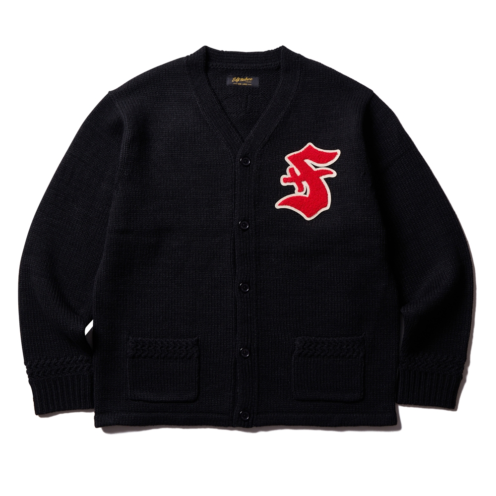 ソフトマシーン クレスト カーディガン