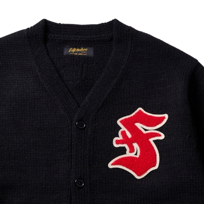 ソフトマシーン クレスト カーディガン