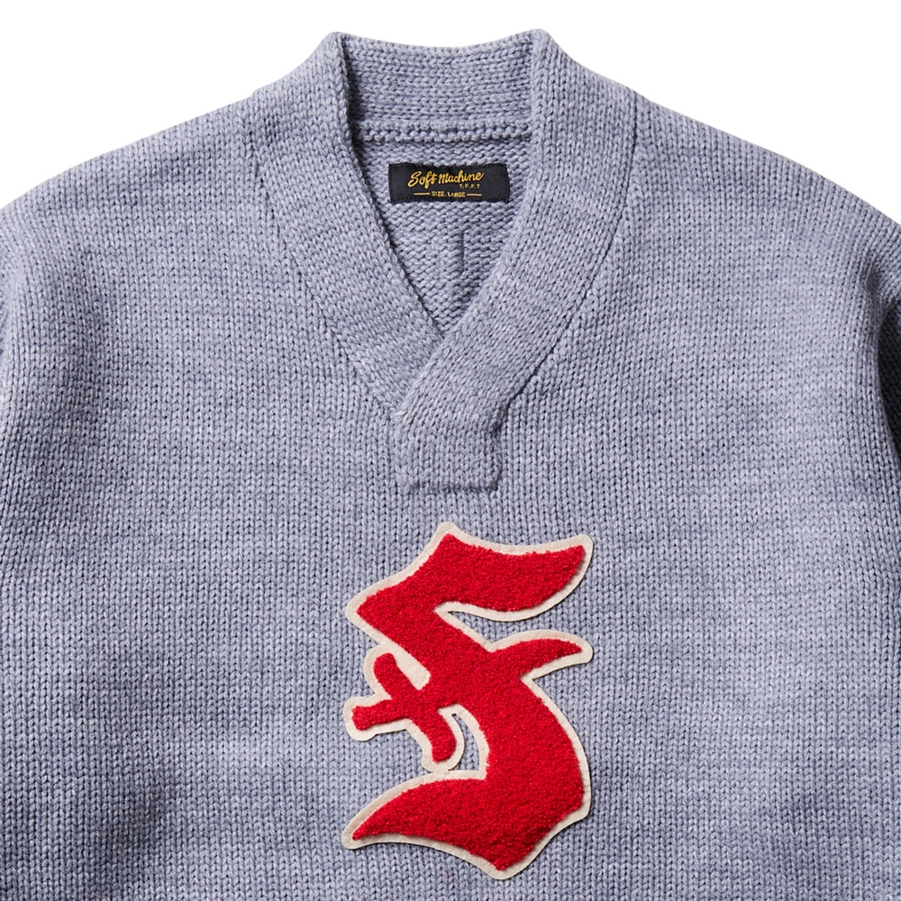 ソフトマシーン クレスト セーター