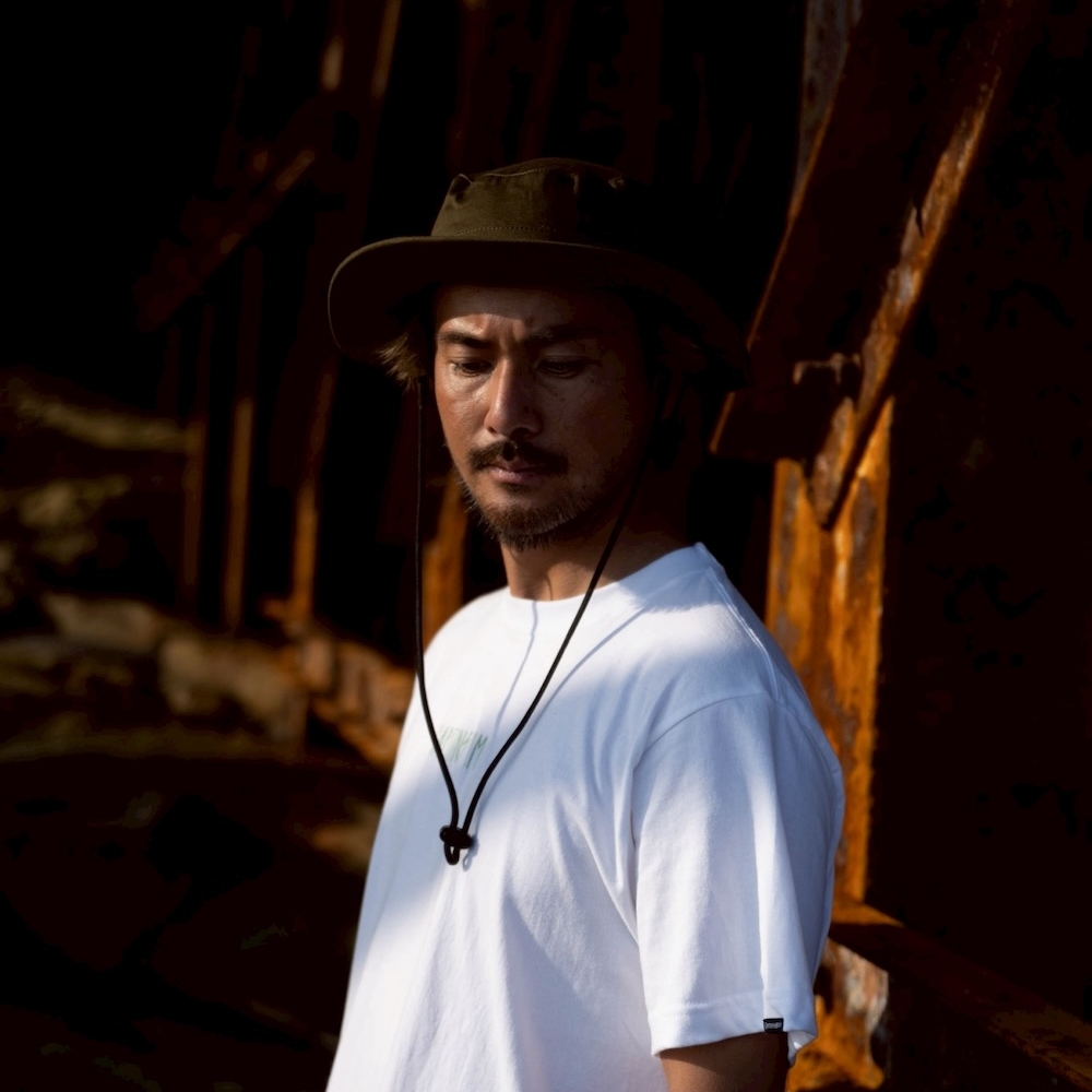 キャプテンズヘルム ロゴ　ドライ ストレッチ ハット