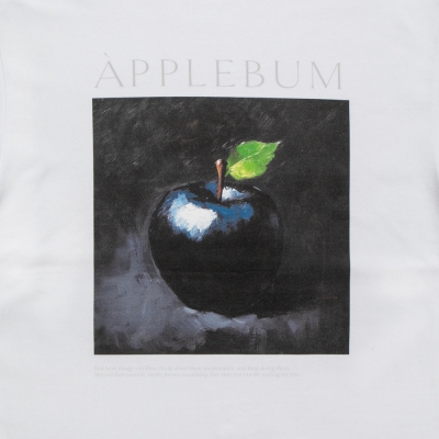 アップルバム "ブラック アップル" T-シャツ 12オンス