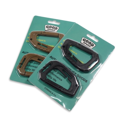 グッドスピード イクイップメント 2パック カラビナ