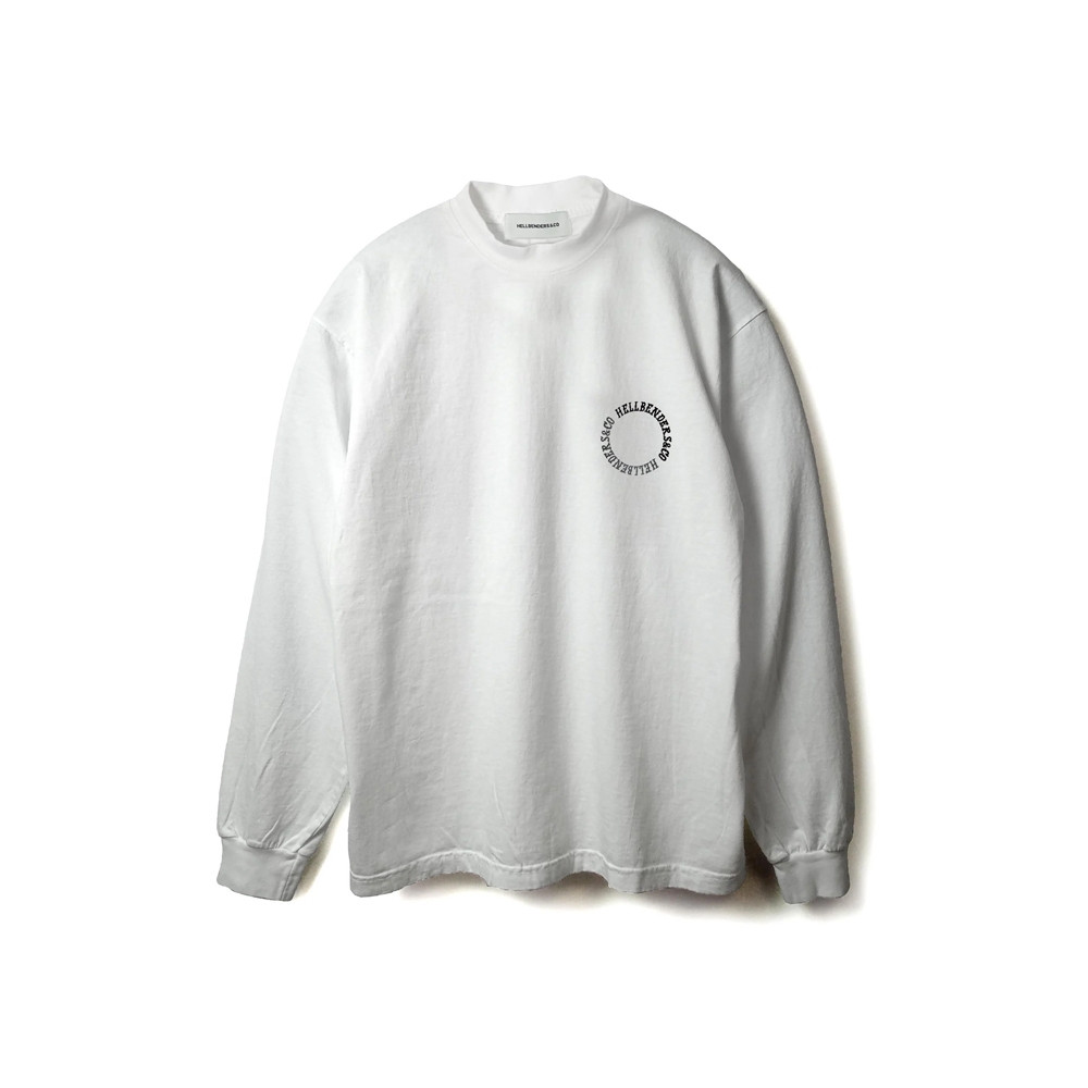 ヘルベンダース サークル ロゴ ロングスリーブ ティー