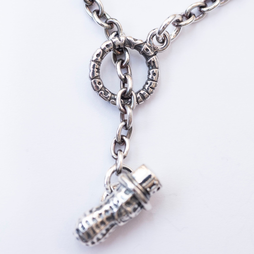 ピーナッツカンパニー タトゥー ピーナッツ Sサイズ シルバーチェーン 50cm