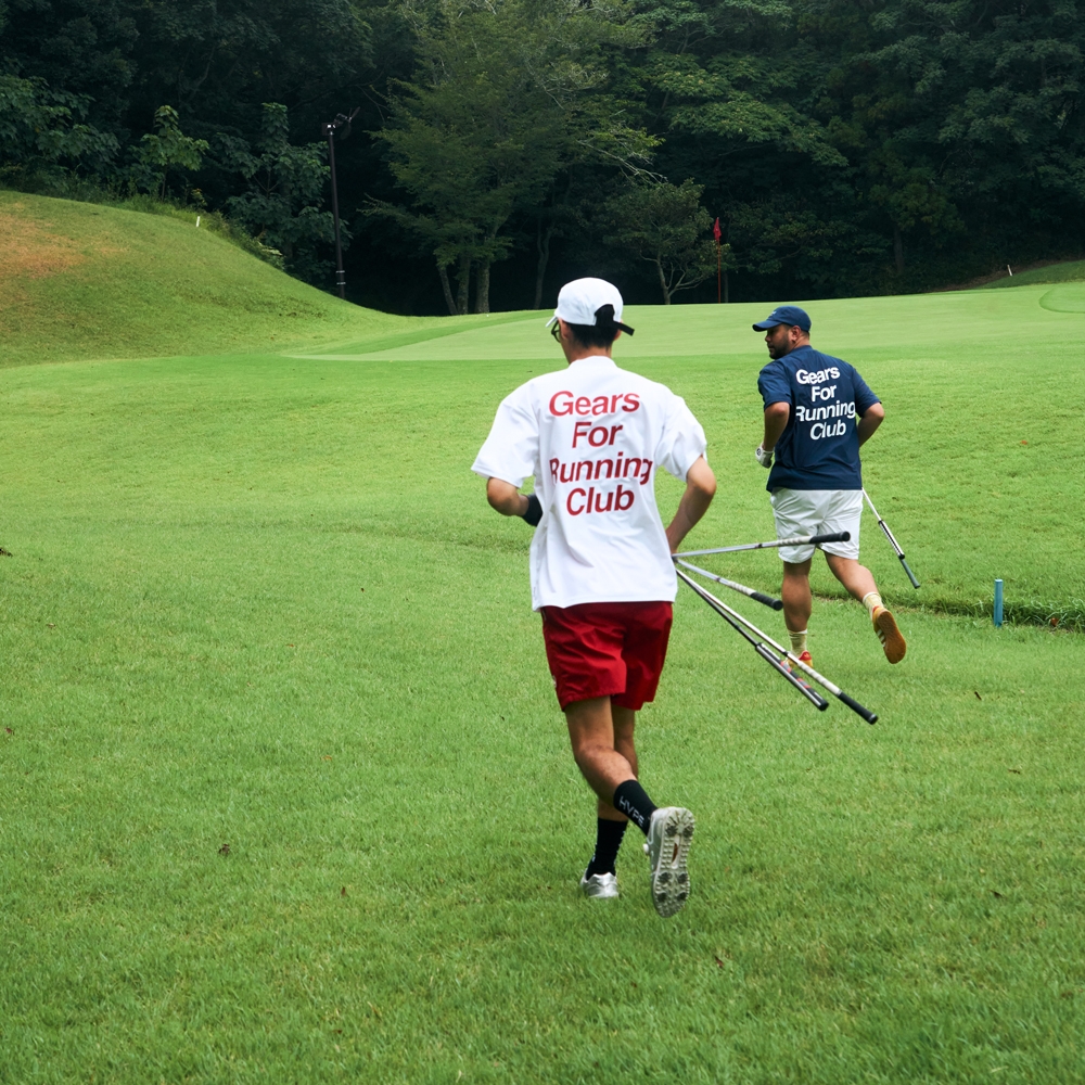キャプテンズヘルム ゴルフ ランニング クラブ モック ネック ティー