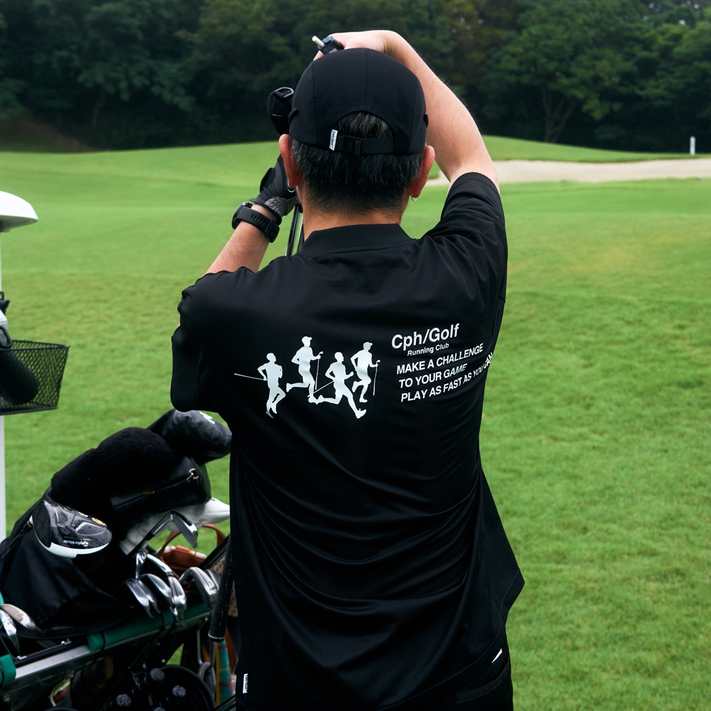 キャプテンズヘルム ゴルフ ランニング クラブ ヘンリー メッシュ ポロ