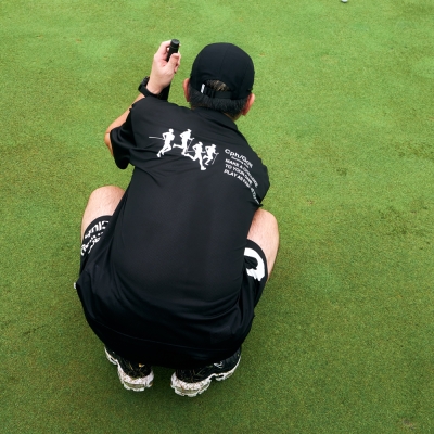 キャプテンズヘルム ゴルフ ランニング クラブ ヘンリー メッシュ ポロ