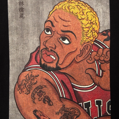 アップルバム “ワーム” 浮世絵 ロングスリーブ Tシャツ