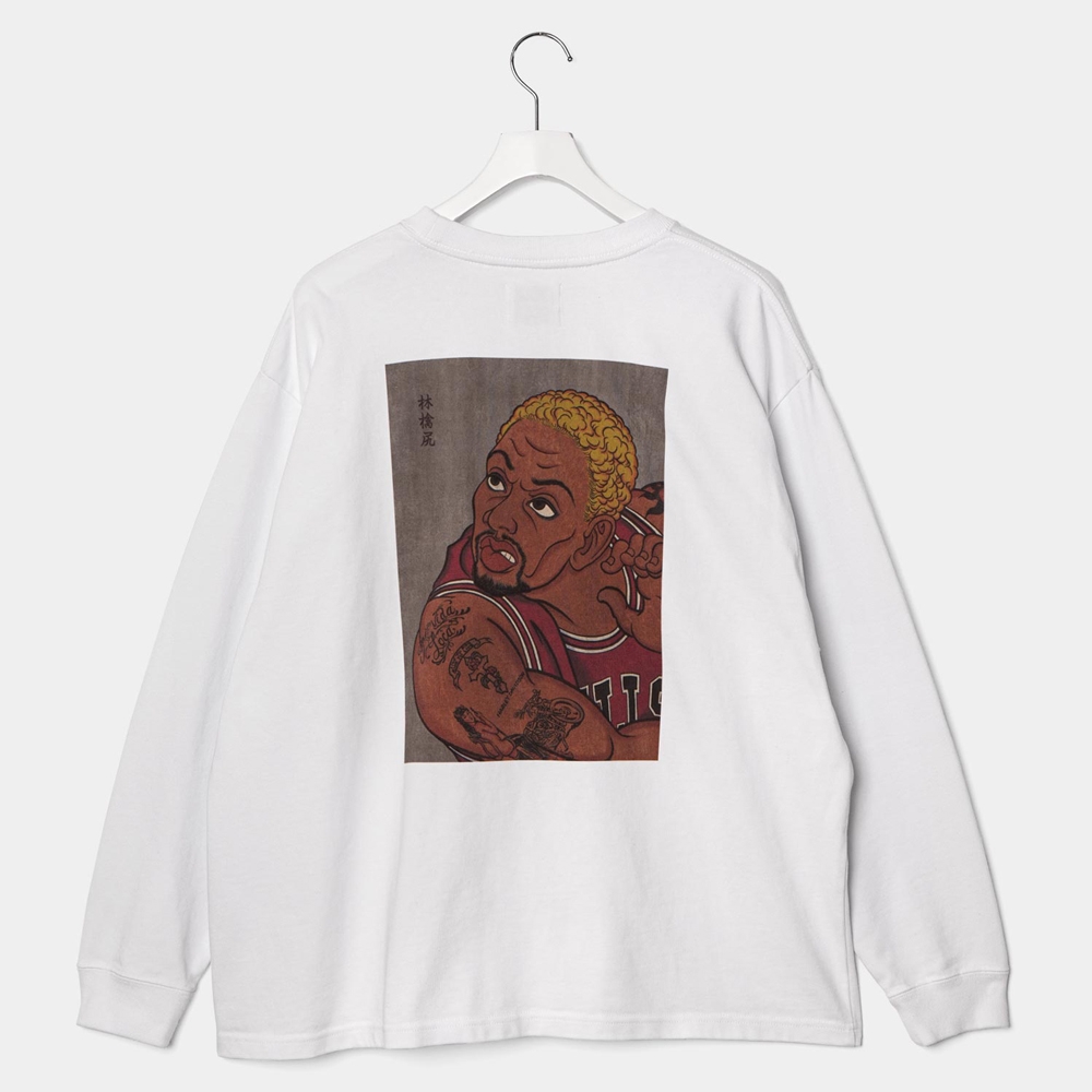 アップルバム “ワーム” 浮世絵 ロングスリーブ Tシャツ