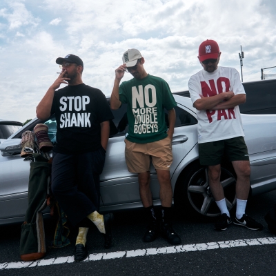 キャプテンズヘルム ゴルフ ストップ シャンク ハーフ モックネック ティー