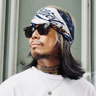 イーブルアクト フラッグ バンダナ