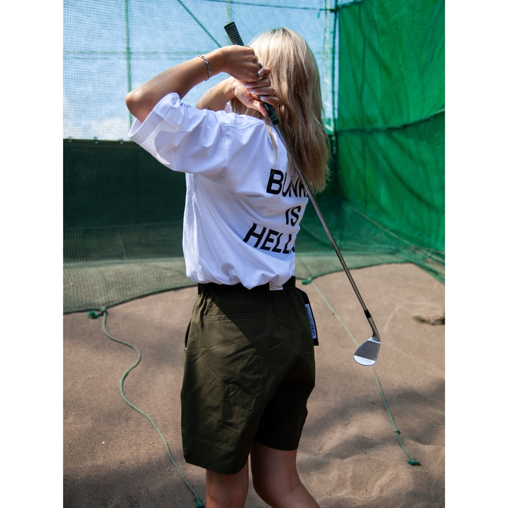 キャプテンズヘルム ゴルフ サイドスリット アジャスタブル ショーツ