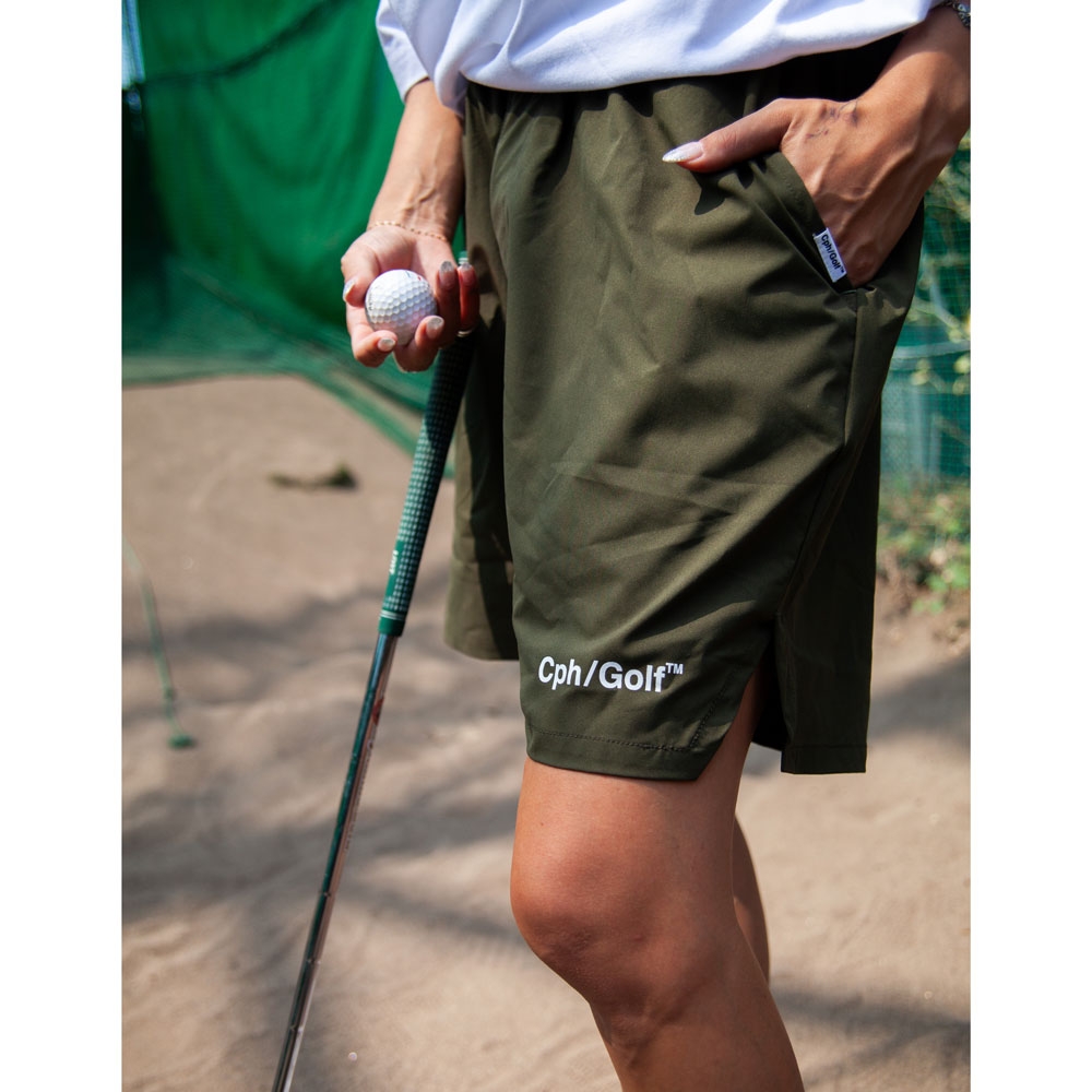 キャプテンズヘルム ゴルフ サイドスリット アジャスタブル ショーツ