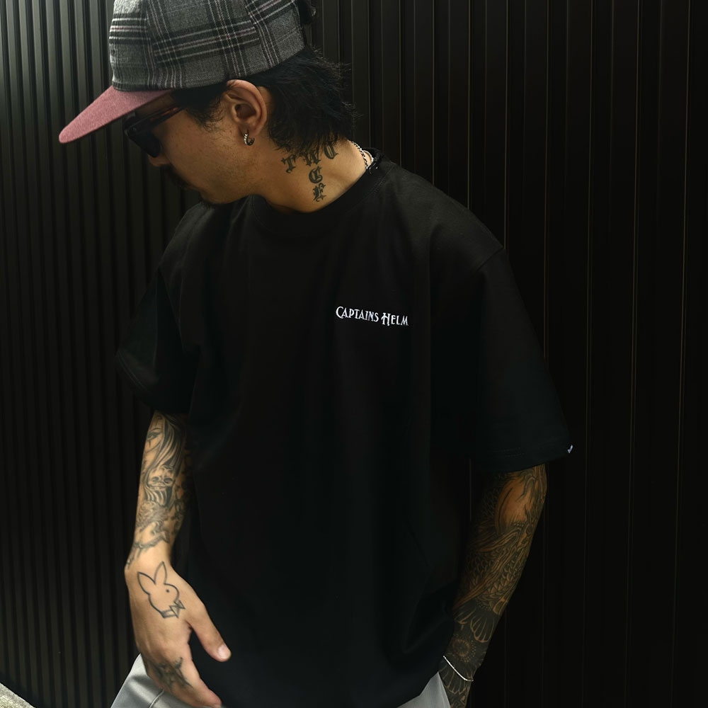 【LOS LIMITED】キャプテンズヘルム エンブロイダリー ロゴ ショートスリーブ ティー