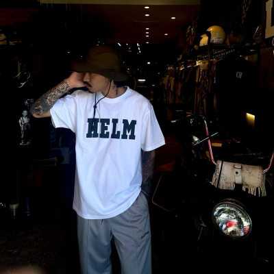 【LOS LIMITED】キャプテンズヘルム ヘルム ロゴ ショートスリーブ ティー