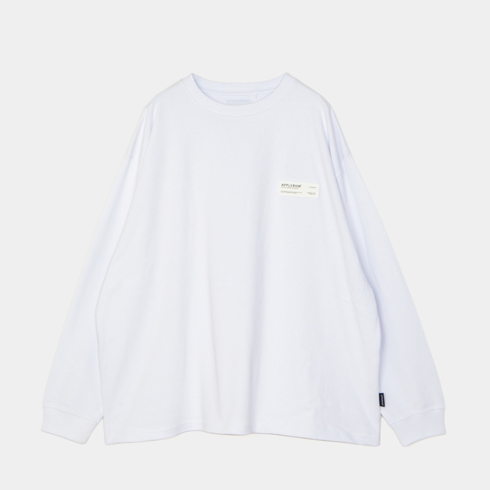 アップルバム ロゴ ラベル ロングスリーブ tee