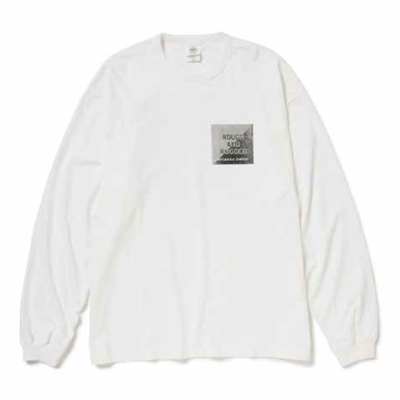 ラフアンドラゲッド デザイン ロングスリーブ ピグメント