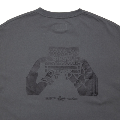 ロー × インターブリード × ヘイト ロールアップ ティー