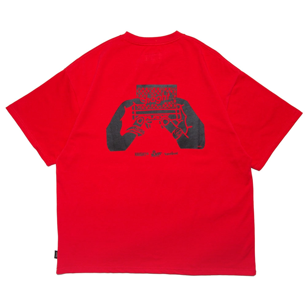 ロー × インターブリード × ヘイト ロールアップ ティー