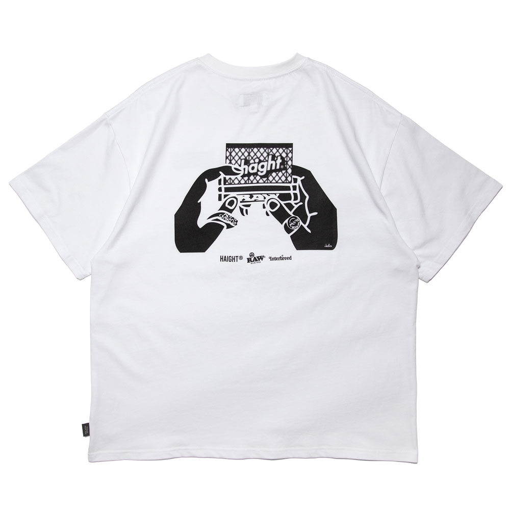 ロー × インターブリード × ヘイト ロールアップ ティー