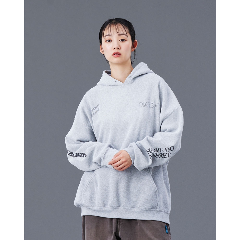 リベレイダース ハンドライティング ペイント フーディー