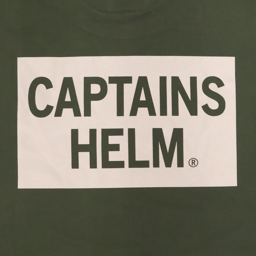 キャプテンズヘルム フレーム ロゴ ショートスリーブ ティー
