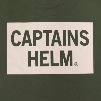 キャプテンズヘルム フレーム ロゴ ショートスリーブ ティー