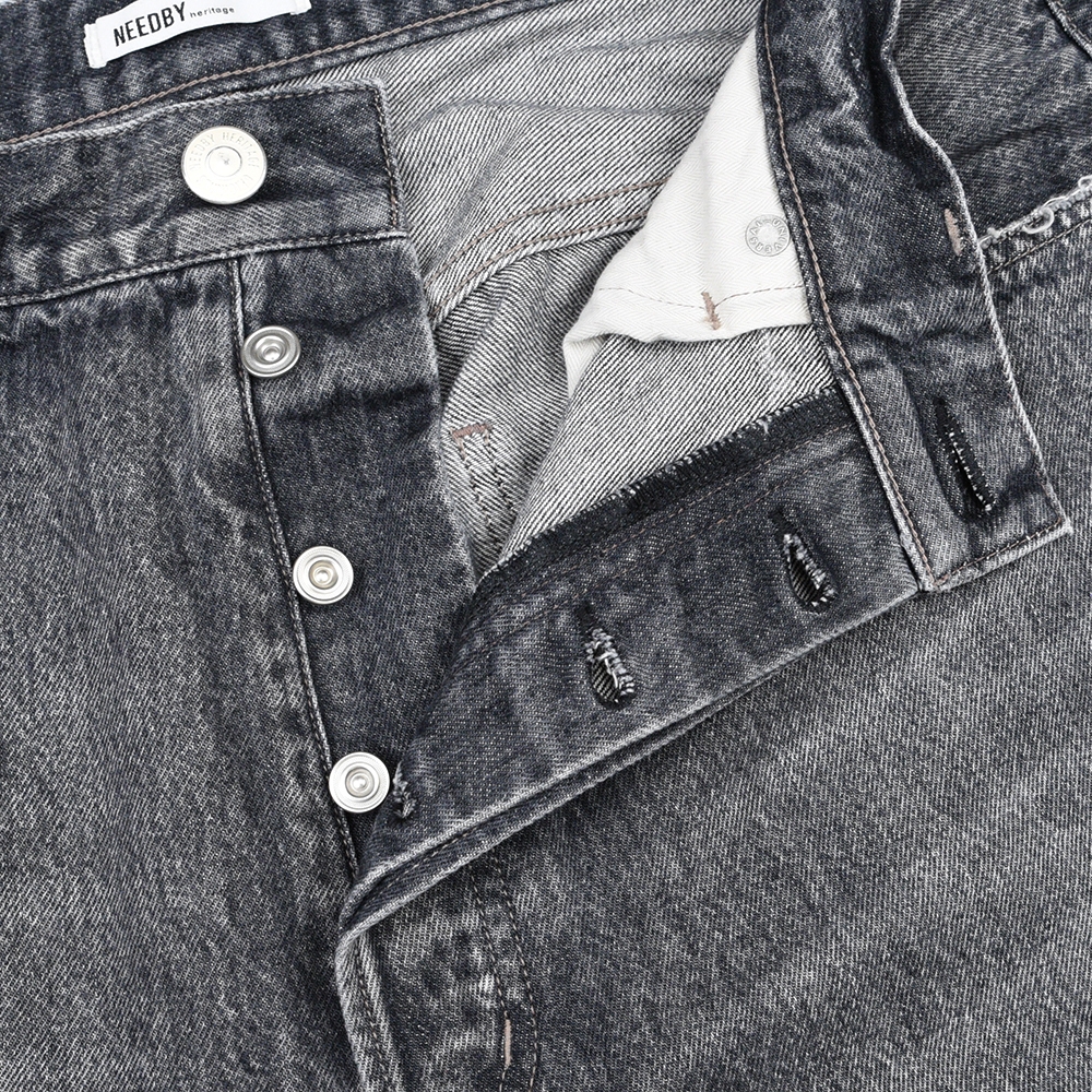 キャプテンズヘルム × ニードバイ ヘルム ウォッシュ リラックス デニム パンツ