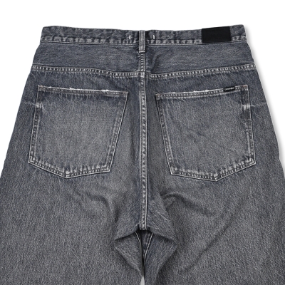 キャプテンズヘルム × ニードバイ ヘルム ウォッシュ リラックス デニム パンツ