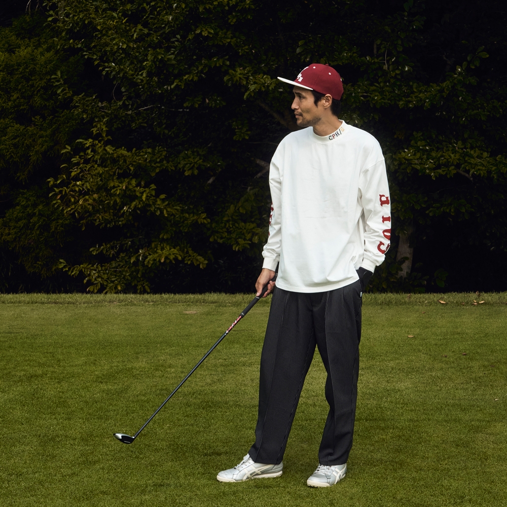 キャプテンズヘルム ゴルフ フェルト ワッペン クラシック ベースボール キャップ