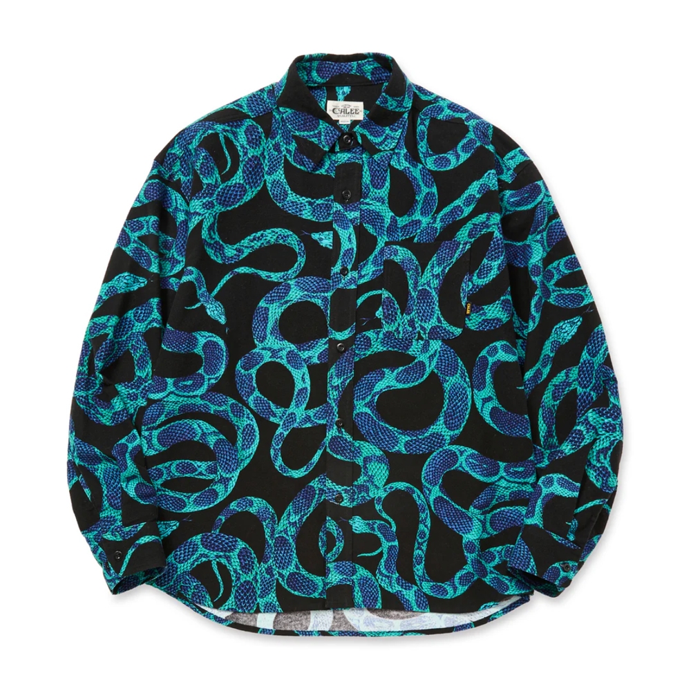 レア snake skin long sleeve T スネークスキン ロンT