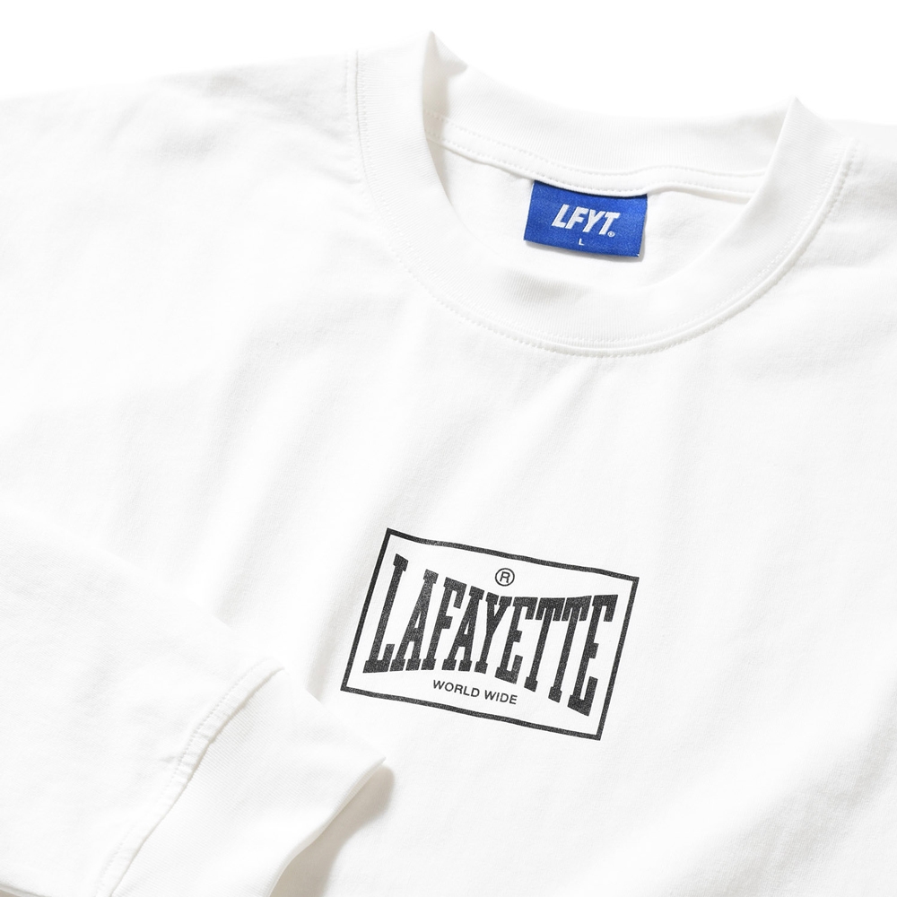 ラファイエット ボックス ロゴ ロングスリーブ ティー