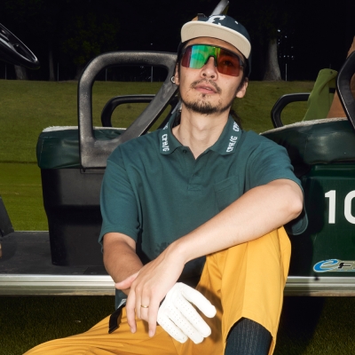 キャプテンズヘルム ゴルフ クラシック コットン リブ ポロ シャツ