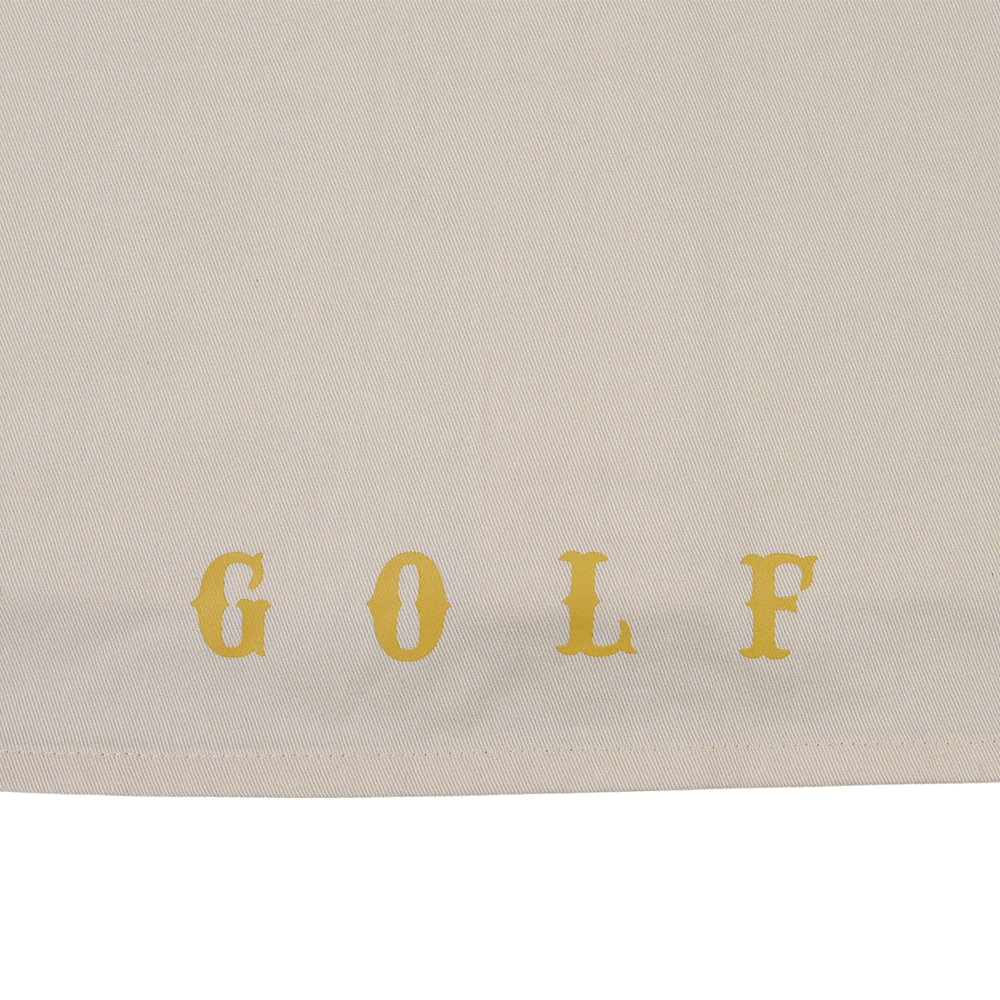 キャプテンズヘルム ゴルフ クラシック ベースボール コットン ノーカラー シャツ