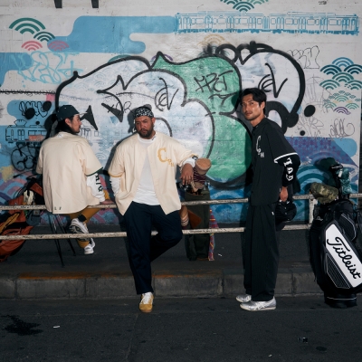 キャプテンズヘルム ゴルフ クラシック ベースボール コットン ノーカラー シャツ