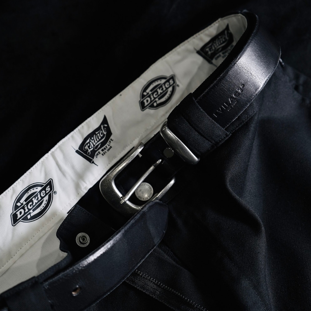 イーブルアクト × アウェイク サドル レザー ベルト 35