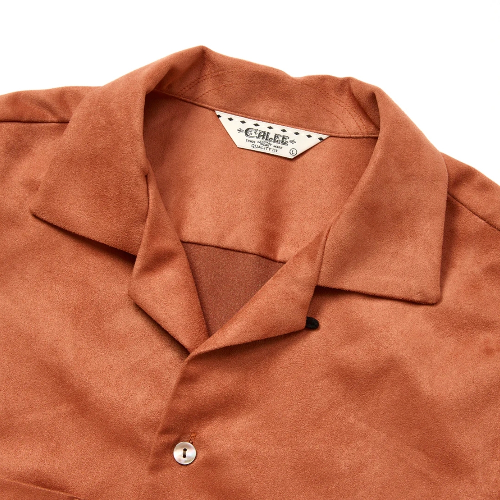 キャリー フェイク スウェード シャツ