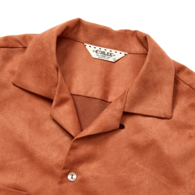 キャリー フェイク スウェード シャツ