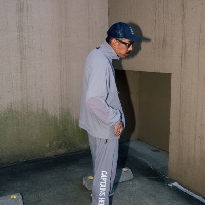 キャプテンズヘルム ナイロン ハーフジップ ジャケット