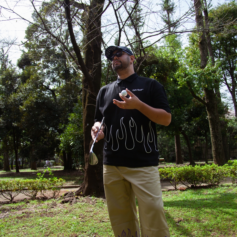 キャプテンズヘルム ゴルフ ファイア ショートスリーブ ポロ