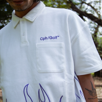 Cph/Golf キャプテンズヘルムゴルフポロシャツ/M/ホワイト Cph/Golf キャプテンズヘルムゴルフポロシャツ/M/ホワイト 楽天