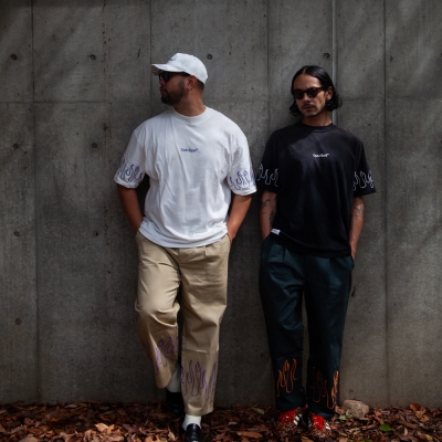 キャプテンズヘルム ゴルフ ファイア スリーブ ショートスリーブ モックネック ティー