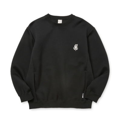 キャリー ハイゲージ ダブル ニット クルーネック スウェット