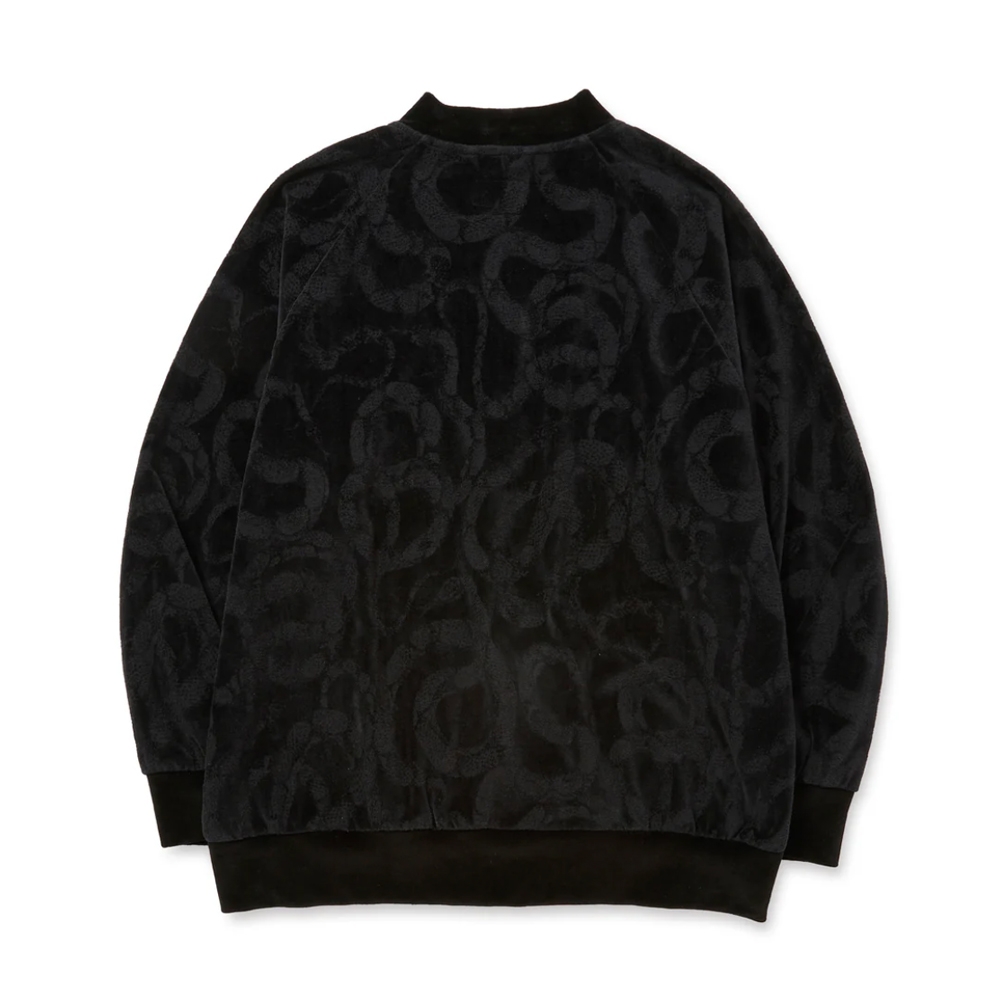 キャリー ジャガード ベロア ジャケット ＜スネーク パターン＞