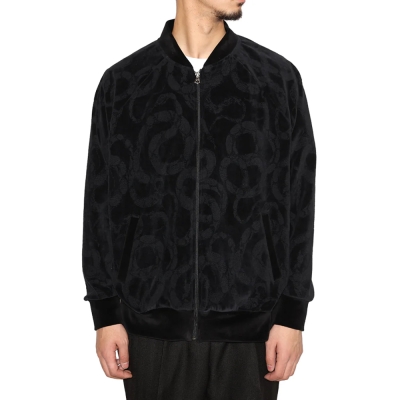 キャリー ジャガード ベロア ジャケット ＜スネーク パターン＞