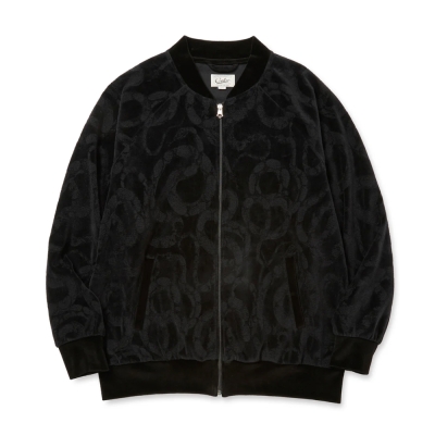 キャリー ジャガード ベロア ジャケット ＜スネーク パターン＞