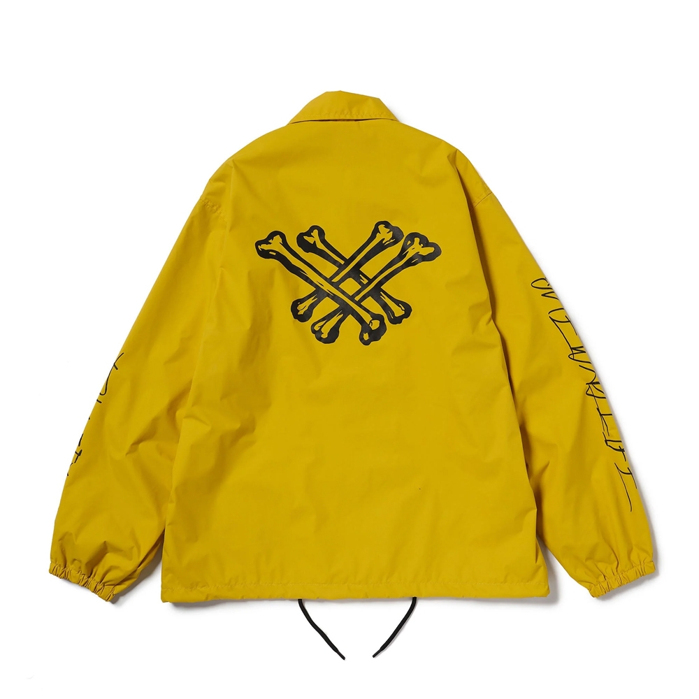 Paul＆sharkノルウェー国旗付きイエロージャケット イーブルアクト クロス ボーン ウィンド ブレーカー | EVILACT CROSS