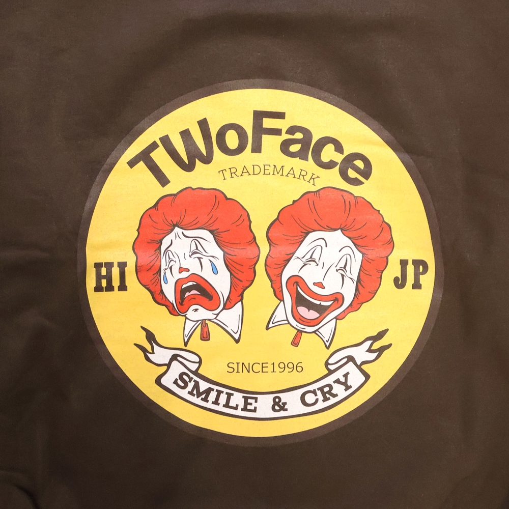 トゥーフェイス オリジナル フーディー
